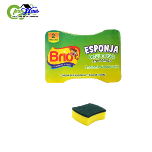 ESPONJA BRIO DOBLE USO X 2 UND