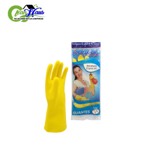 GUANTE DOMESTICO LATEXPORT AMARILLO