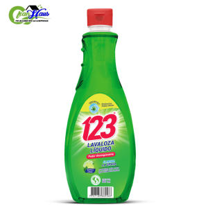 Lavaloza Liquido 123 Limón x 500 Grs