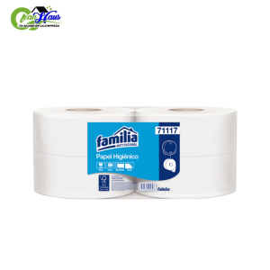 PAPEL HIGIÉNICO  FAMILIA BLANCO 71117 X 550 MTS PACA  X 4 UNIDADES