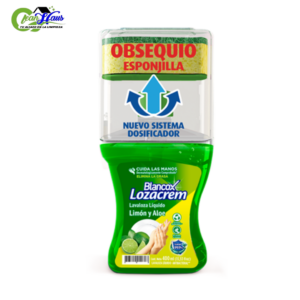 Lavalozas Líquido Limón Botella Dispensadora 400mL