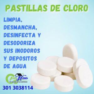 PASTILLAS DE CLORO UNIDAD