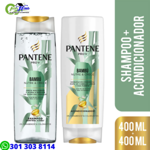 Shampoo Pantene bambu x 400ml + Acondicionador bambu x400ml