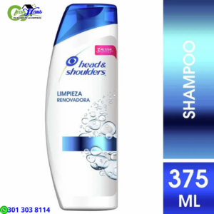 Shampoo Head & Shoulders Limpieza Renovadora x375mL