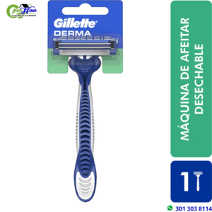 Maquina Para Afeitar Desechable Gillette Derma Proteccion 1 Ud