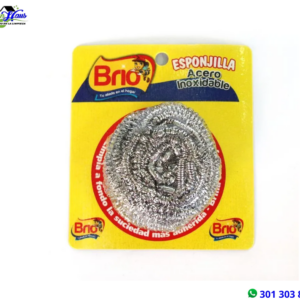 ESPONJILLA EN ACERO INOXIDABLE BRIO