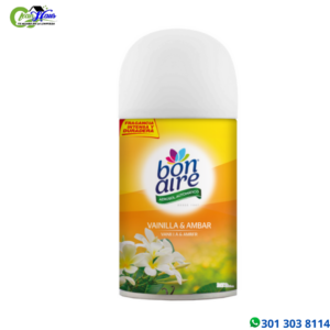 Ambientador Bon Aire Automático Repuesto 250 Ml vainilla