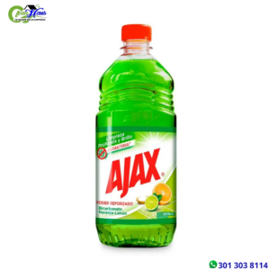 Limpiador AJAX bicarbonato naranja limón x500 ml