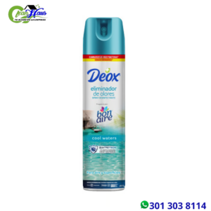 Eliminador de olores Deox 400ml Cool water