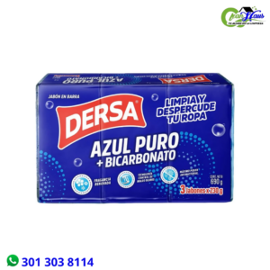 Jabón Dersa Azul Puro + Bicarbonato *320g