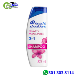 HEAD SHOULDERS SUAVE MANEJABLE 2 EN 1 375ML